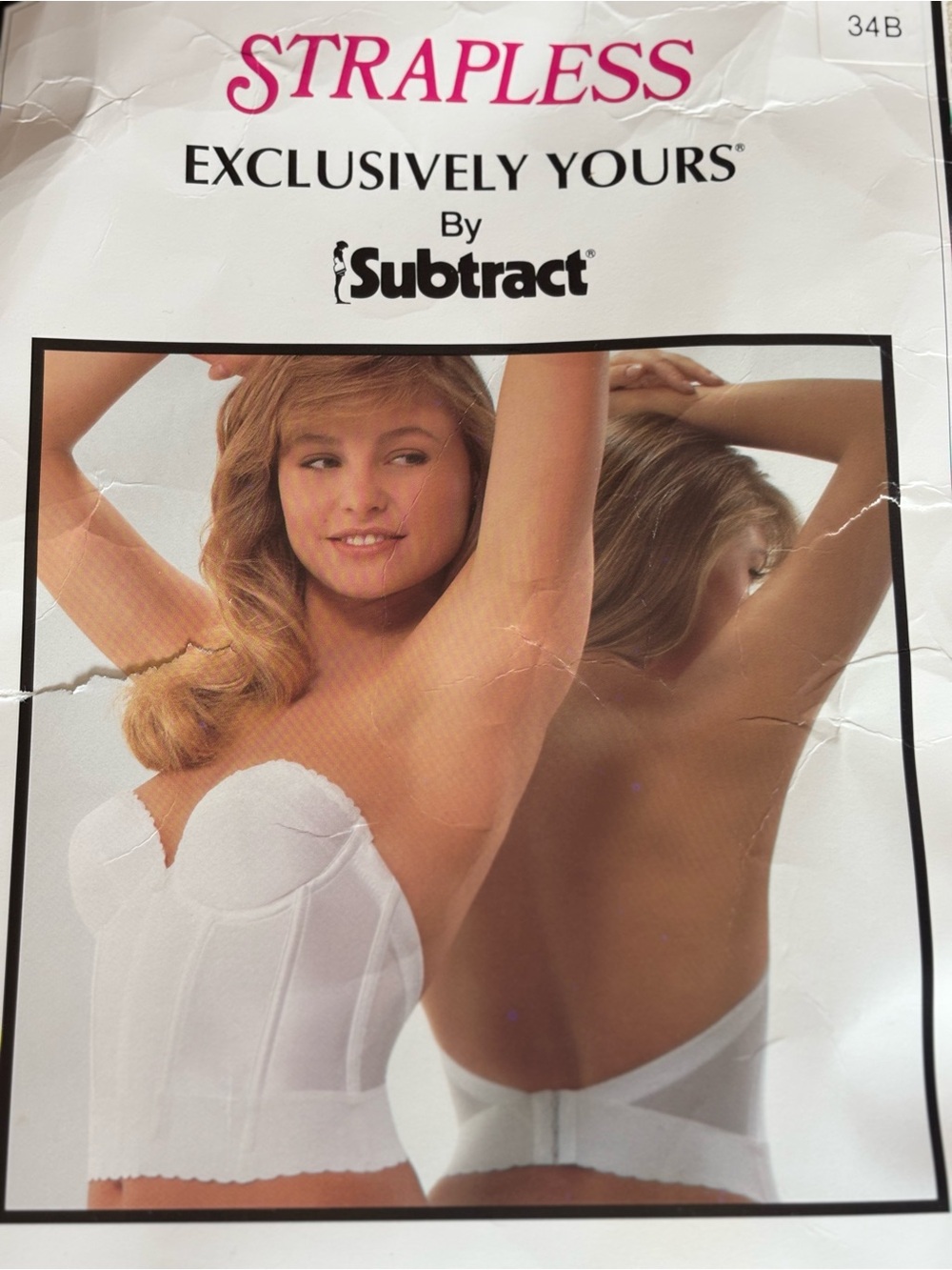 Exclusively Yours by Strapless Longline Bustier - White